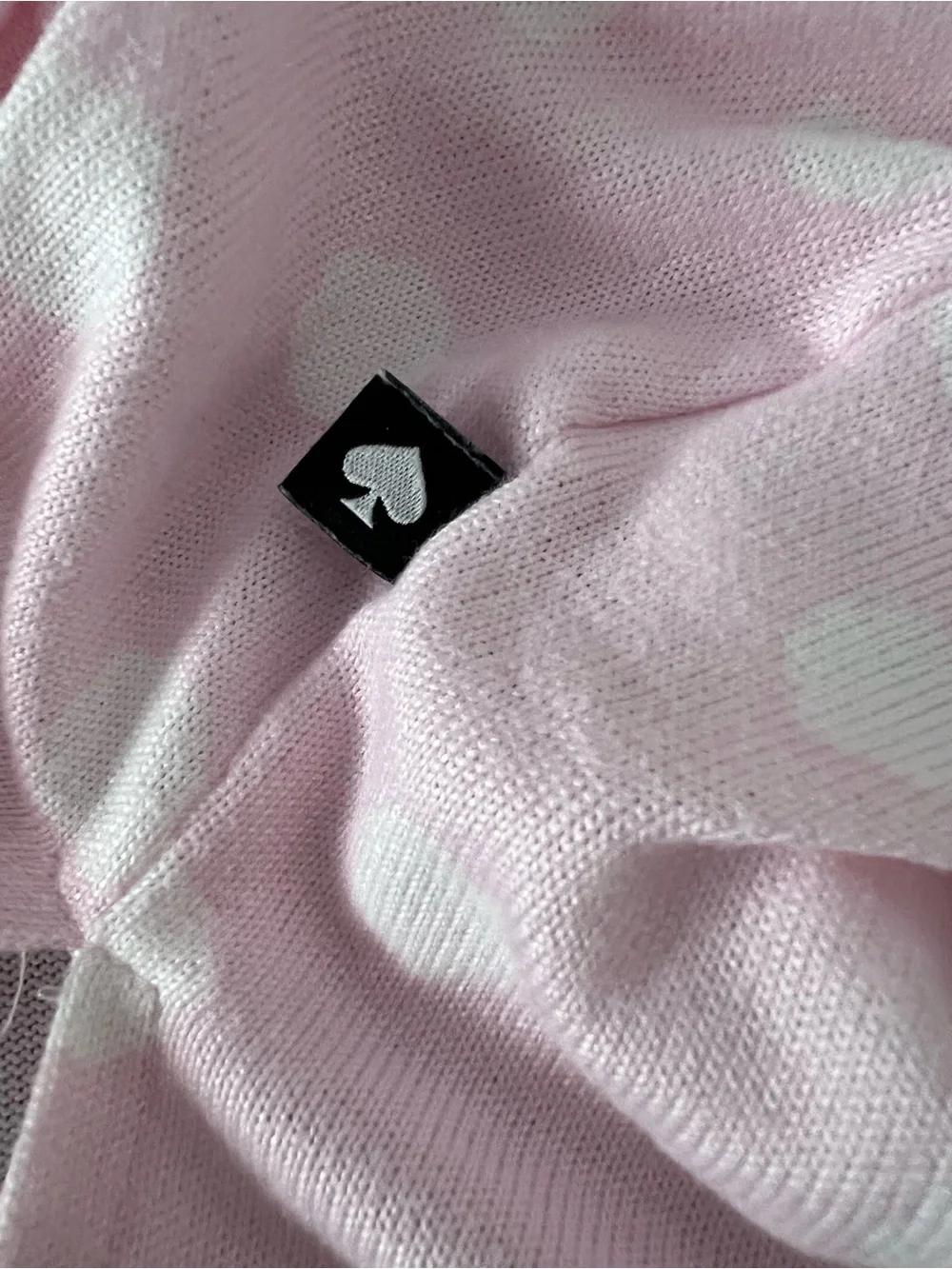 Kate Spade Pink White Polka Dot Pajama Set Size M NWOT